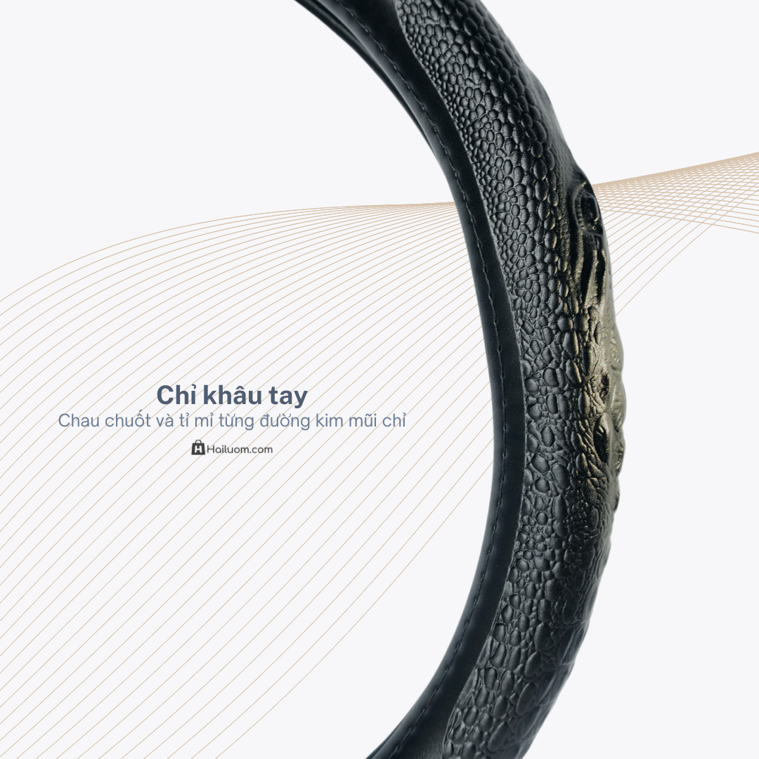 Bọc Vô Lăng ô tô AUDI Q8 | Da Thật Khâu Tay Cao Cấp - Mã BLAGO