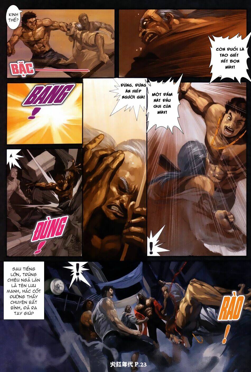 hỏa hồng niên đại hắc cốt đường chapter 61 22