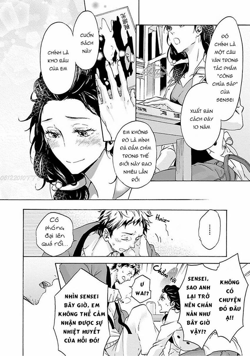 biên tập viên mộng mơ và tiểu thuyết gia chán đời chapter 1 18