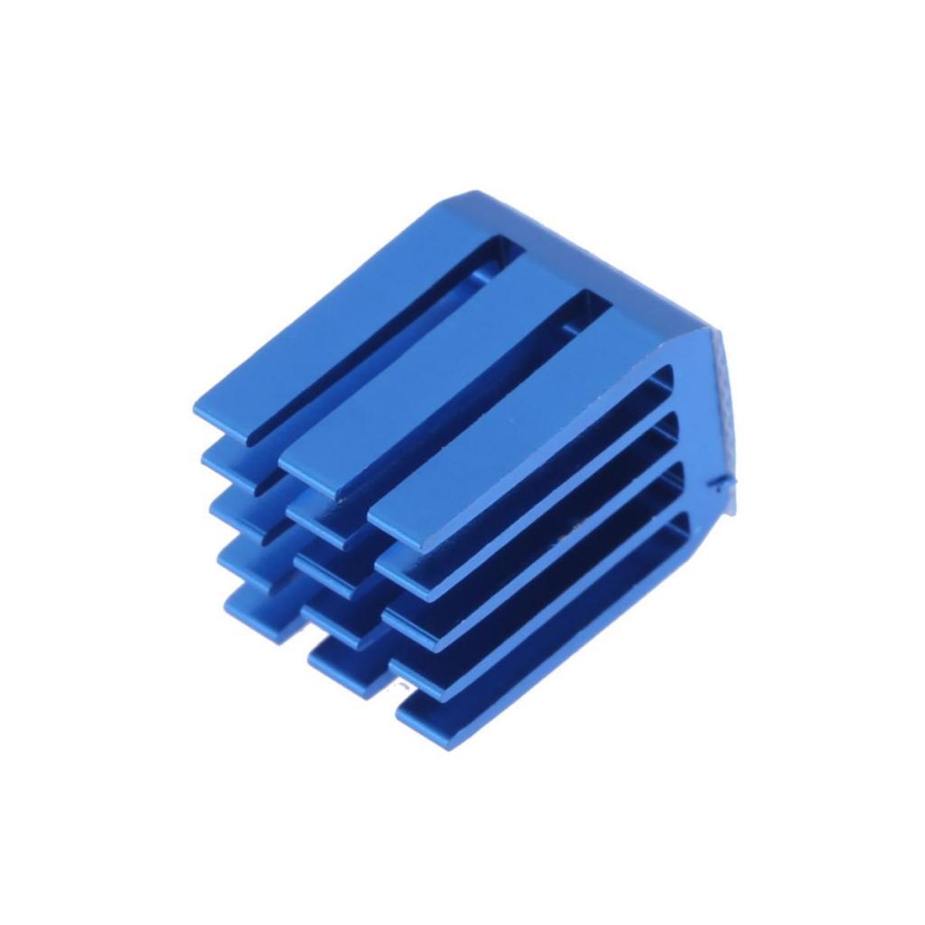 10 Pcs 3D Printer Parts Accessories Blue Cooling Block Heatsink for TMC2100