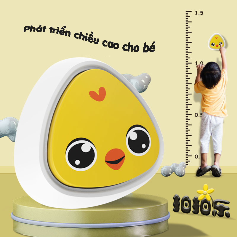 Bộ Chạm Nhảy Tăng Chiều Cao Cho Bé Tiếng Việt Tiếng Anh Tự Động Đếm Màu Sắc Dễ Thương Bafaby 307