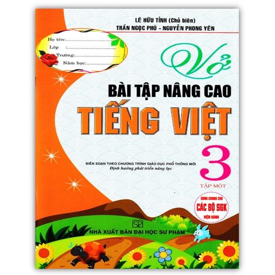 Sách - Vở Bài Tập Nâng Cao Tiếng Việt 3 - Tập 1
