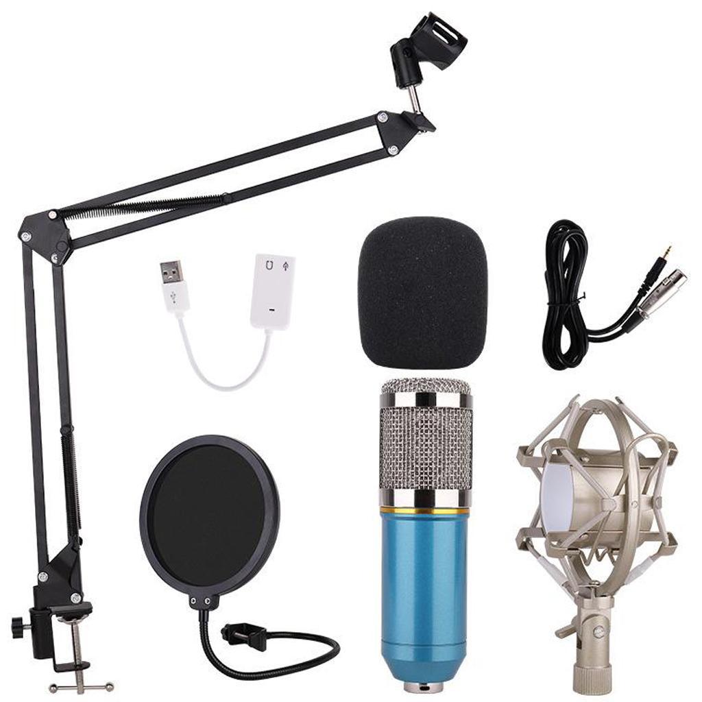 Condenser Microphone  800 with Adjustable Mic  Bracket