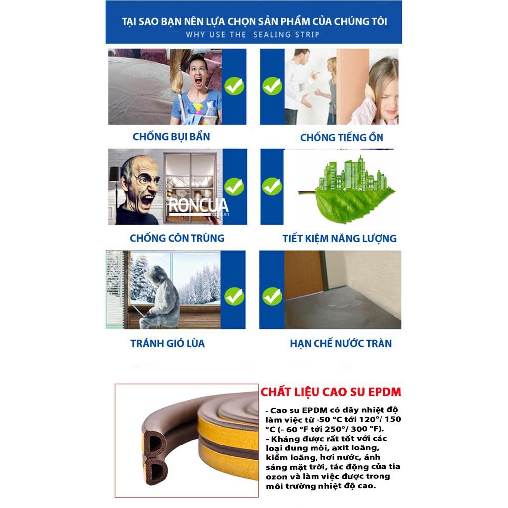 6m Ron Dán Khung Cửa Chống Côn Trùng, Cách Âm, Ngăn Bụi