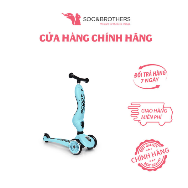 Xe scooter trẻ em Scoot and Ride Highwaykick 1 màu Blueberry