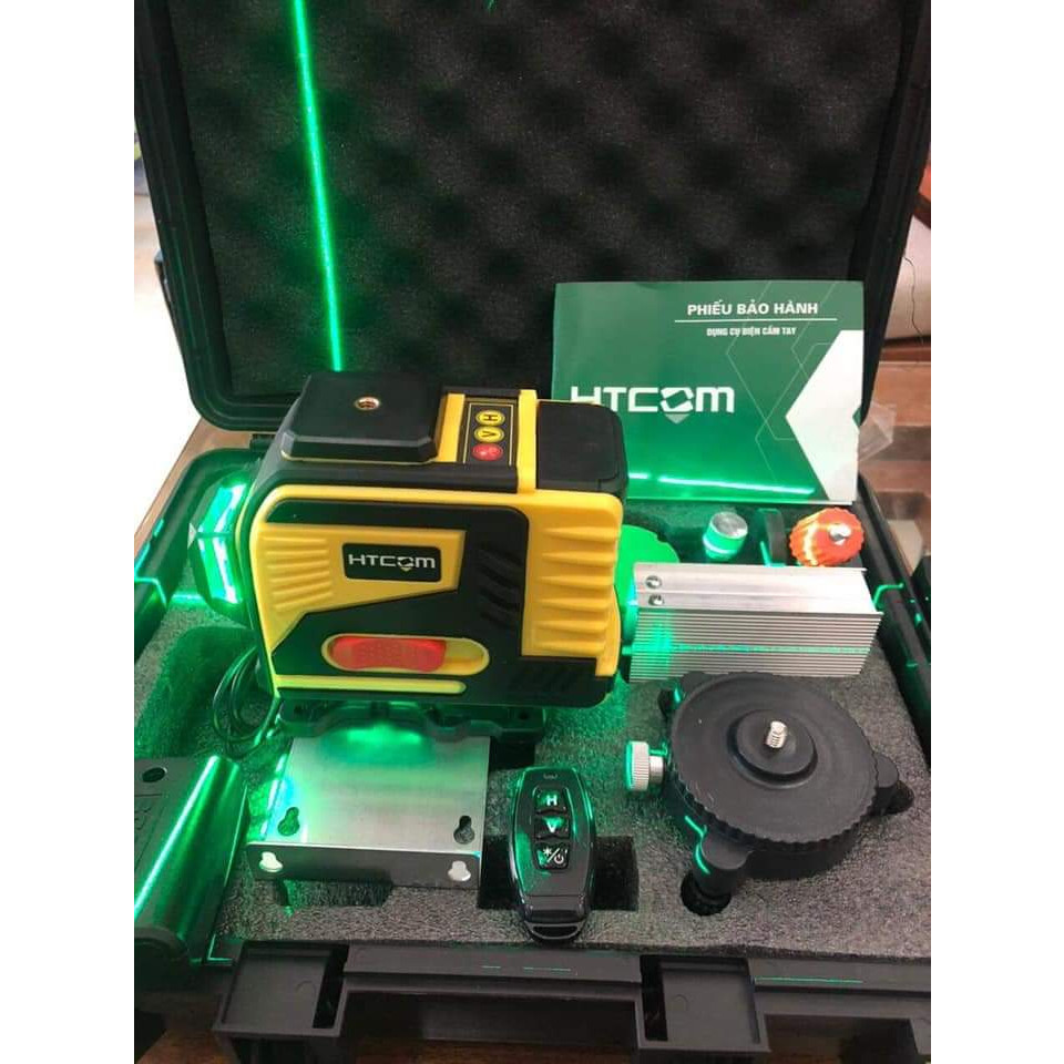 MÁY CÂN BẰNG CÂN MỰC LASER 12 TIA XANH HTCOM HT8940 (SIÊU SÁNG, SIÊU CHUẨN)- HÀNG CHÍNH HÃNG