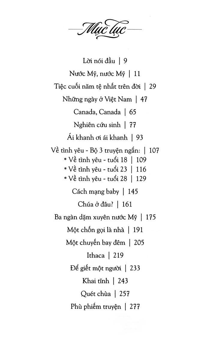 Nước Mỹ, Nước Mỹ Và Những Truyện Ngắn Mới