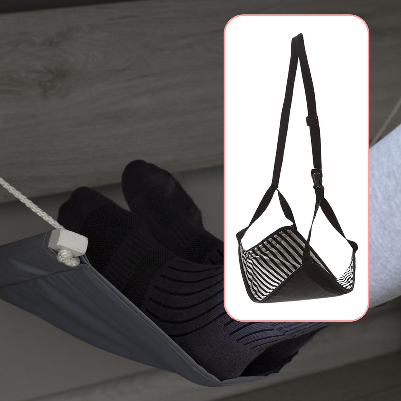 Airplane Footrest Carry On Foot Rest Travel Leg Hammock Lightweight