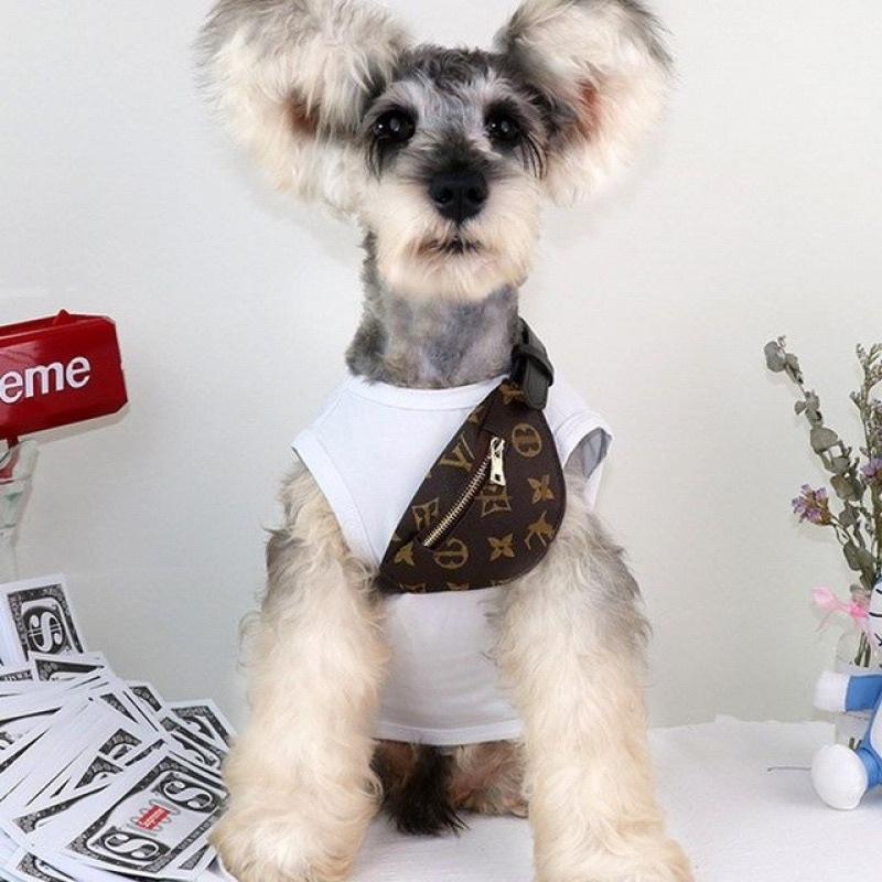 Túi da Đeo Chéo thời trang cao cấp Siêu Nhẹ dễ thương Cho Thú Cưng Style Hàn Quốc- Balo đeo lưng cho chó mèo