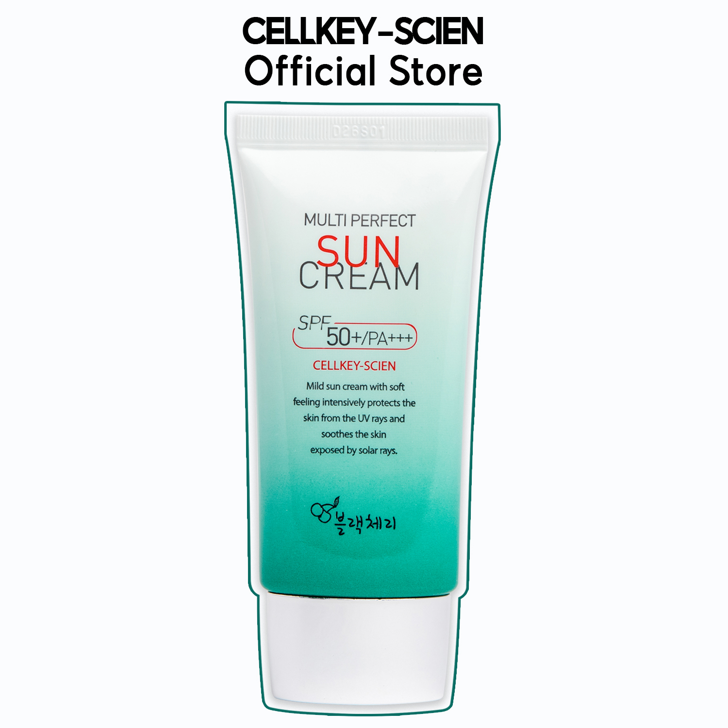 Kem Chống Nắng Tế Bào Gốc Kiềm Dầu Chống Nhăn Dưỡng Ẩm Trắng Da Cellkey-Scien Multi Perfect Sun Cream SPF50+PA+++ (50ml)