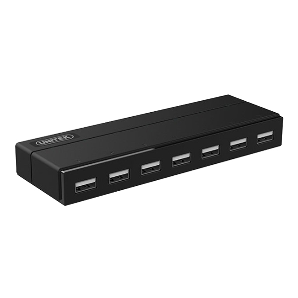 Hub Chia Usb 7 Cổng Unitek Y-2191 Kiêm Hub Sạc - Hàng Nhập Khẩu