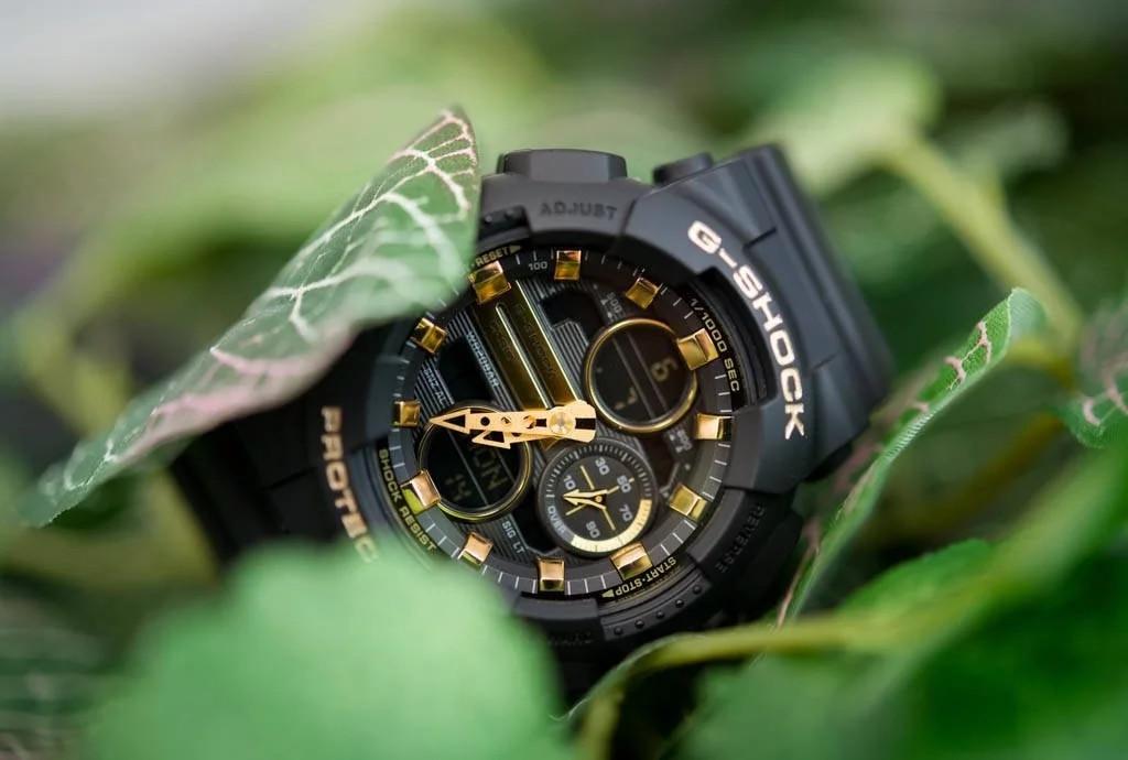 Đồng Hồ Nữ Dây Nhựa Casio G-Shock GMA-S140M-1A - Chống Nước 200m Bơi Lội