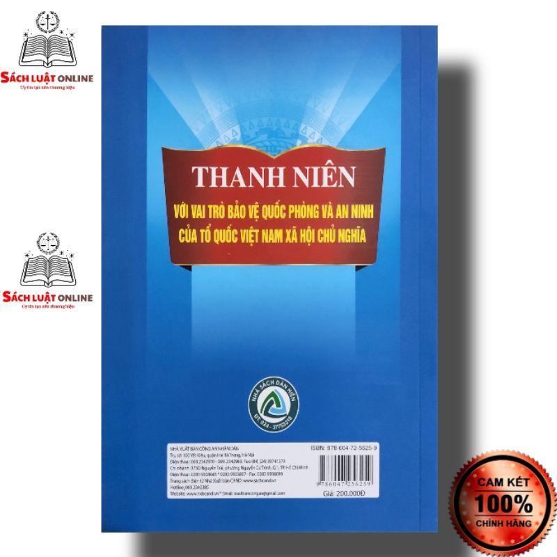 Sách - Thanh niên với vai trò bảo vệ quốc phòng và an ninh của tổ quốc Việt Nam xã hội chủ nghĩa