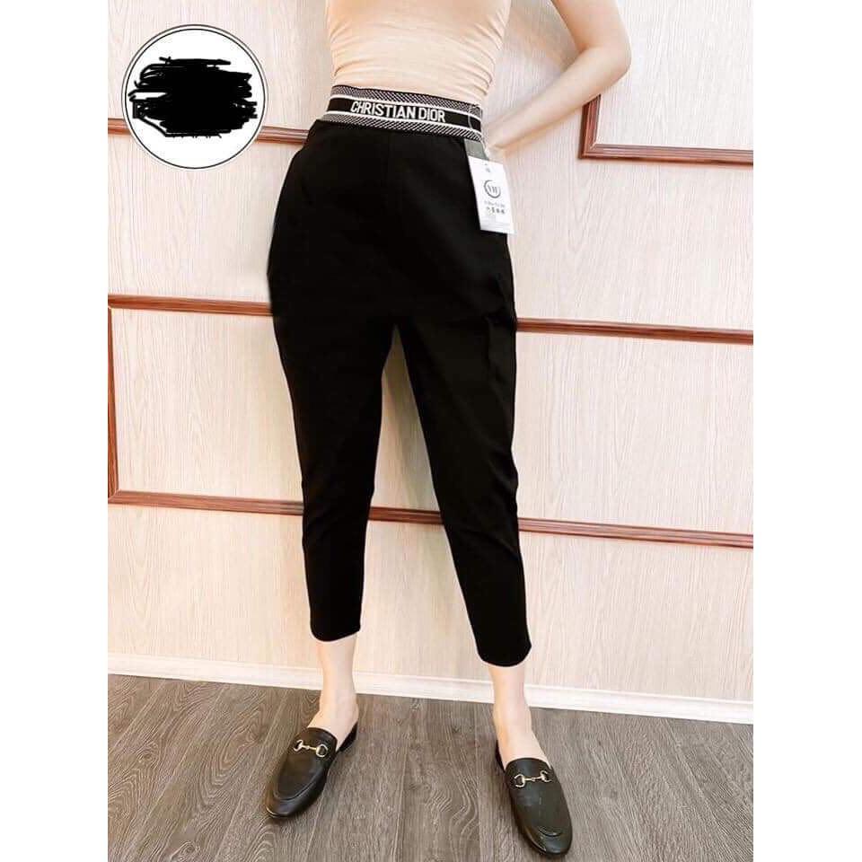 Quần baggy umi cạp cao