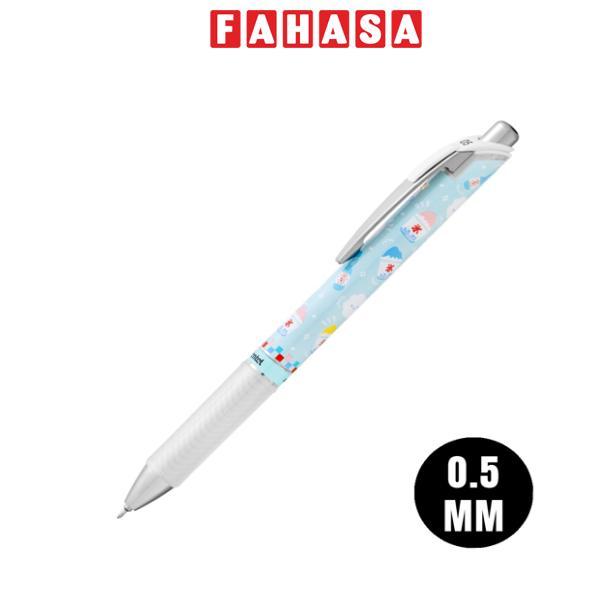 Bút Gel EnerGel Kawaii Snacks Series 0.5 mm - Pentel-BLN75KW42-A - Kakigori - Mực Đen