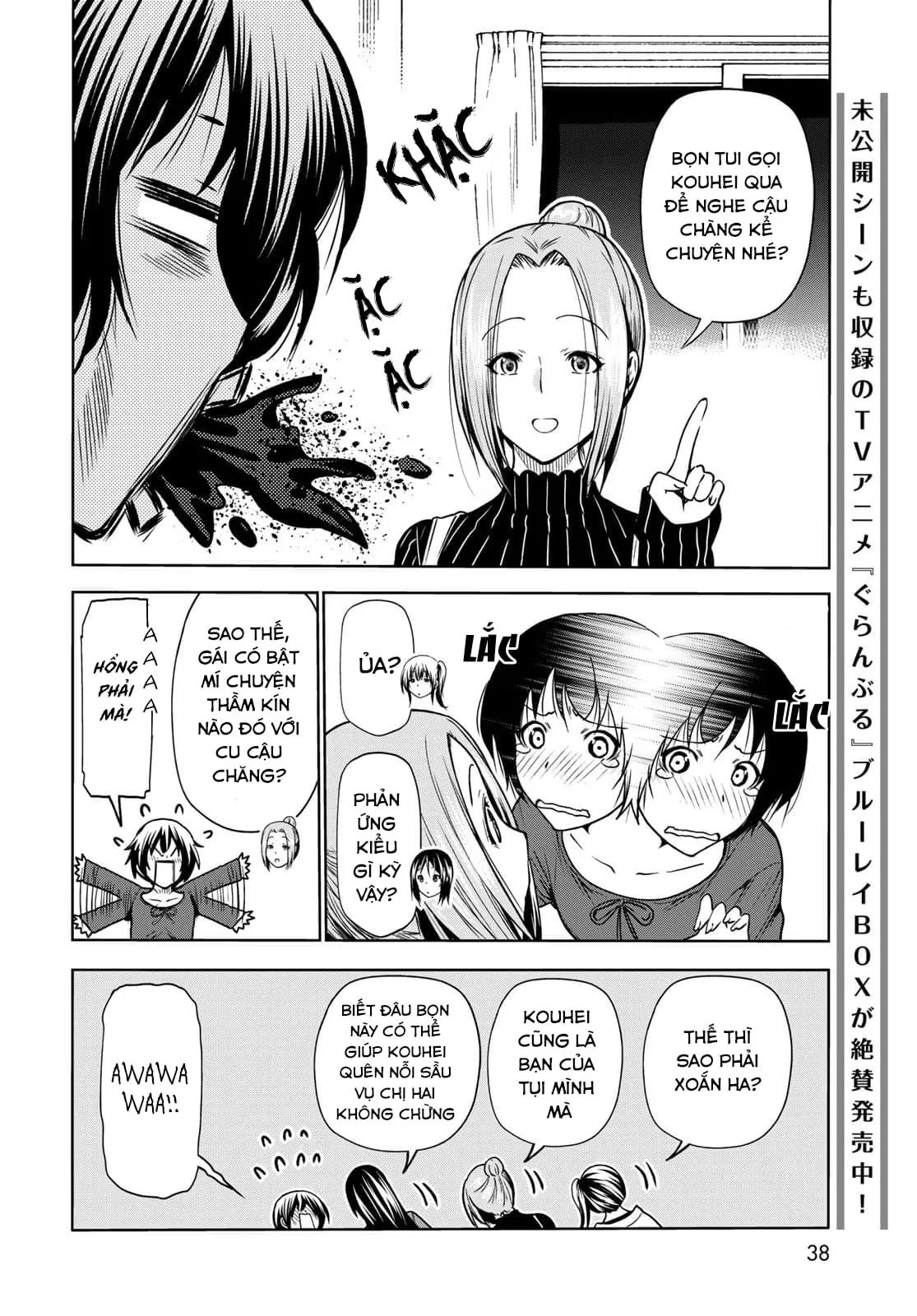 cô gái thích lặn - grand blue chapter 72 16