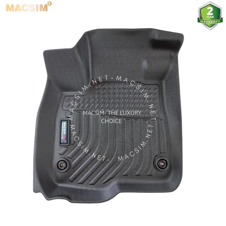 Thảm lót sàn xe ô tô Honda CRV 2023+ Nhãn hiệu Macsim chất liệu nhựa TPE cao cấp màu đen