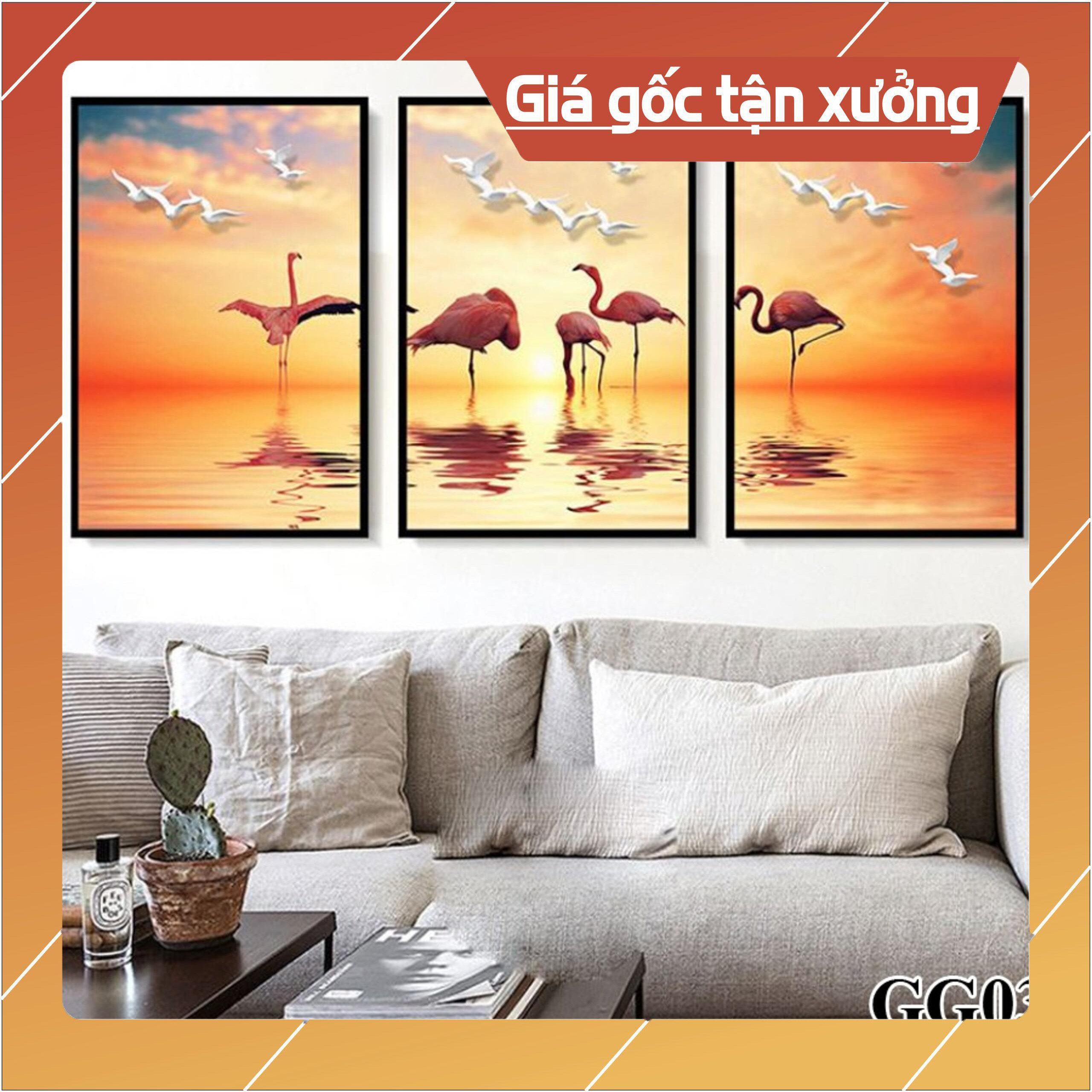 Bộ tranh treo tường phong thủy trang trí nội thất đẹp và giá gốc tại xưởng mới nhất thị trường ĐL 13