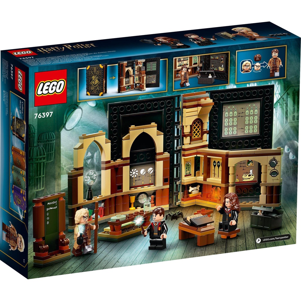 LEGO Harry Potter 76397 Lớp Học Môn Phòng Chống Nghệ Thuật Hắc Ám (257 chi tiết)