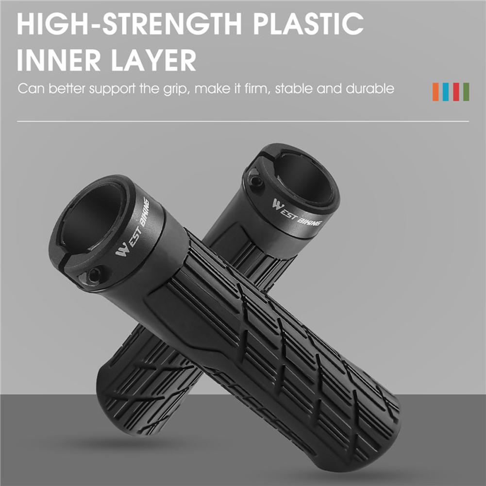 Tay cầm xe đạp WEST BIKING MTB chống trượt bằng silicon