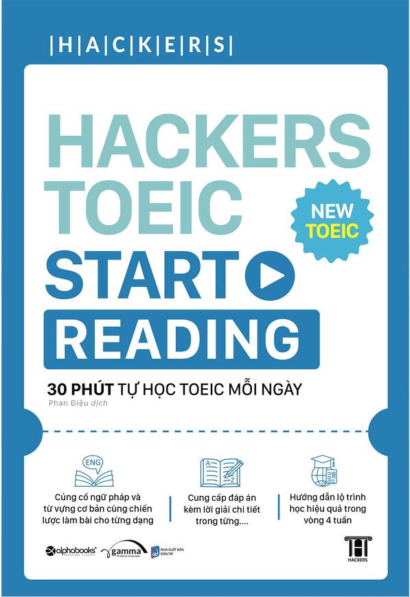 Sách Hackers TOEIC Start Reading - 30 Phút Tự Học TOEIC Mỗi Ngày
