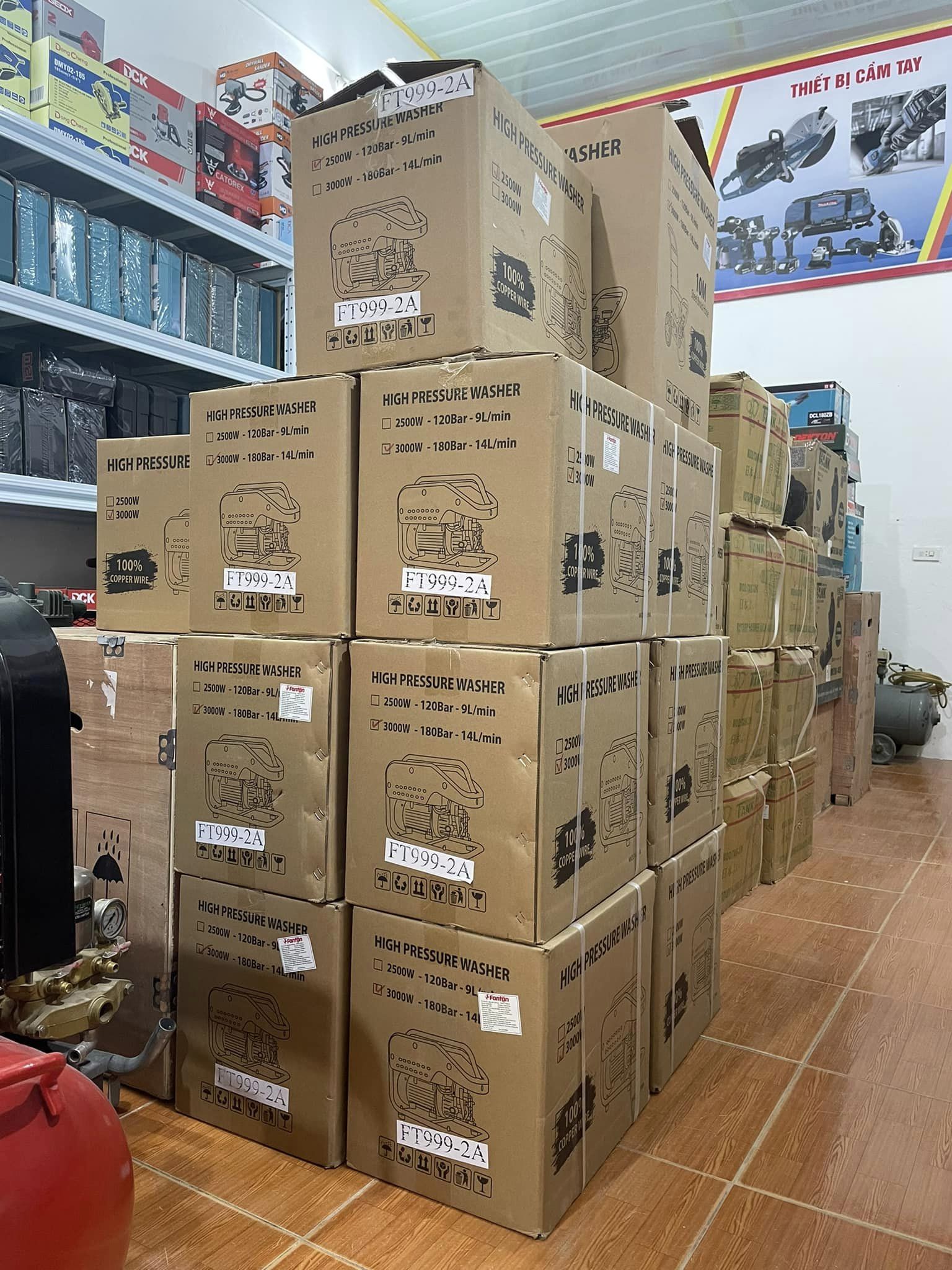 Máy Rửa Xe 3000W Fanton FT999-3A