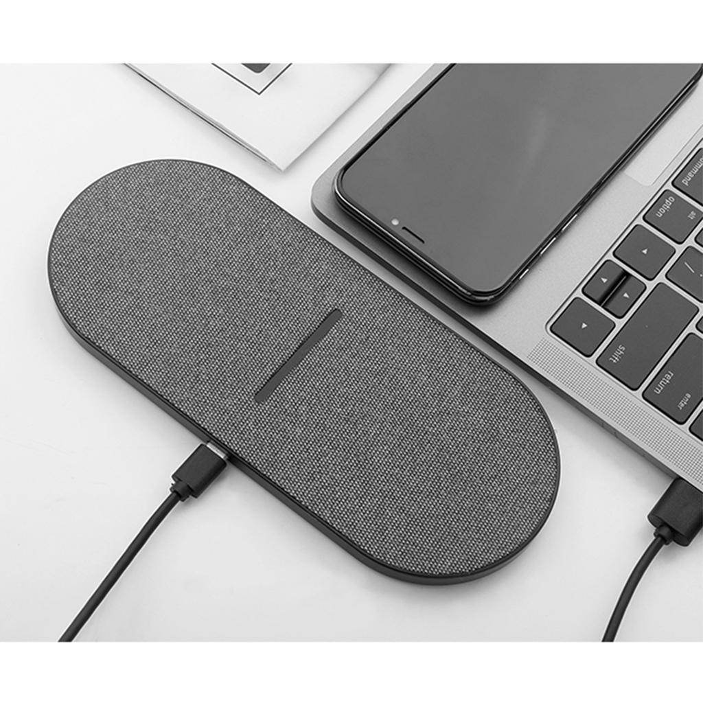 Wireless Charger, Qi 10W Max Wireless Charging Pad, Compatible with iPhone 12/12 Pro Max/SE/11 Pro Max, for Samsung Galaxy S20/Note 10