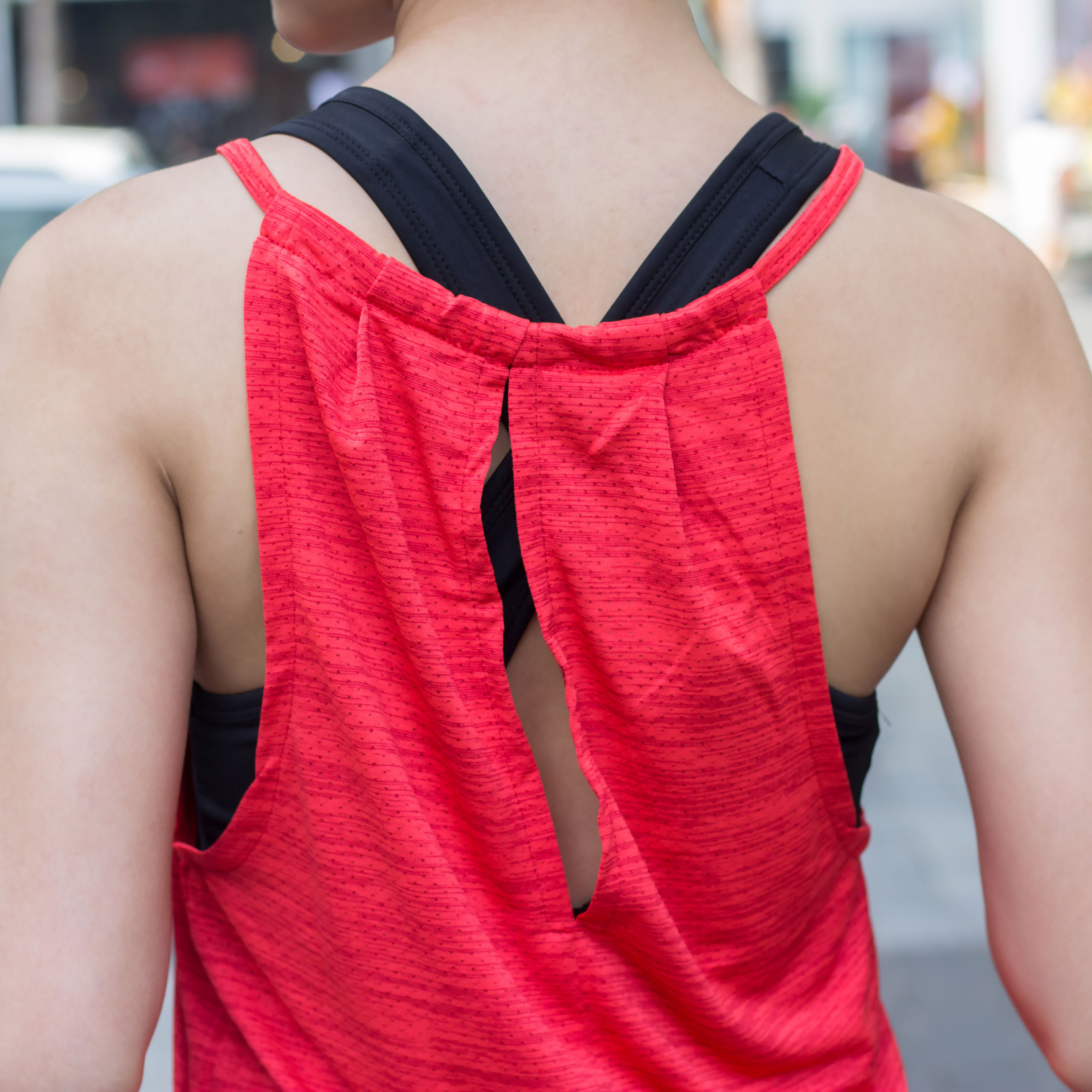 Áo TankTop Cổ Yếm Tập Gym, Yoga