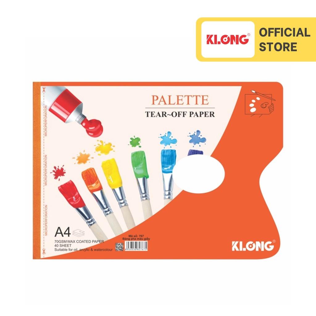 Bảng pha màu nước Palette A4 40 tờ MS: 767