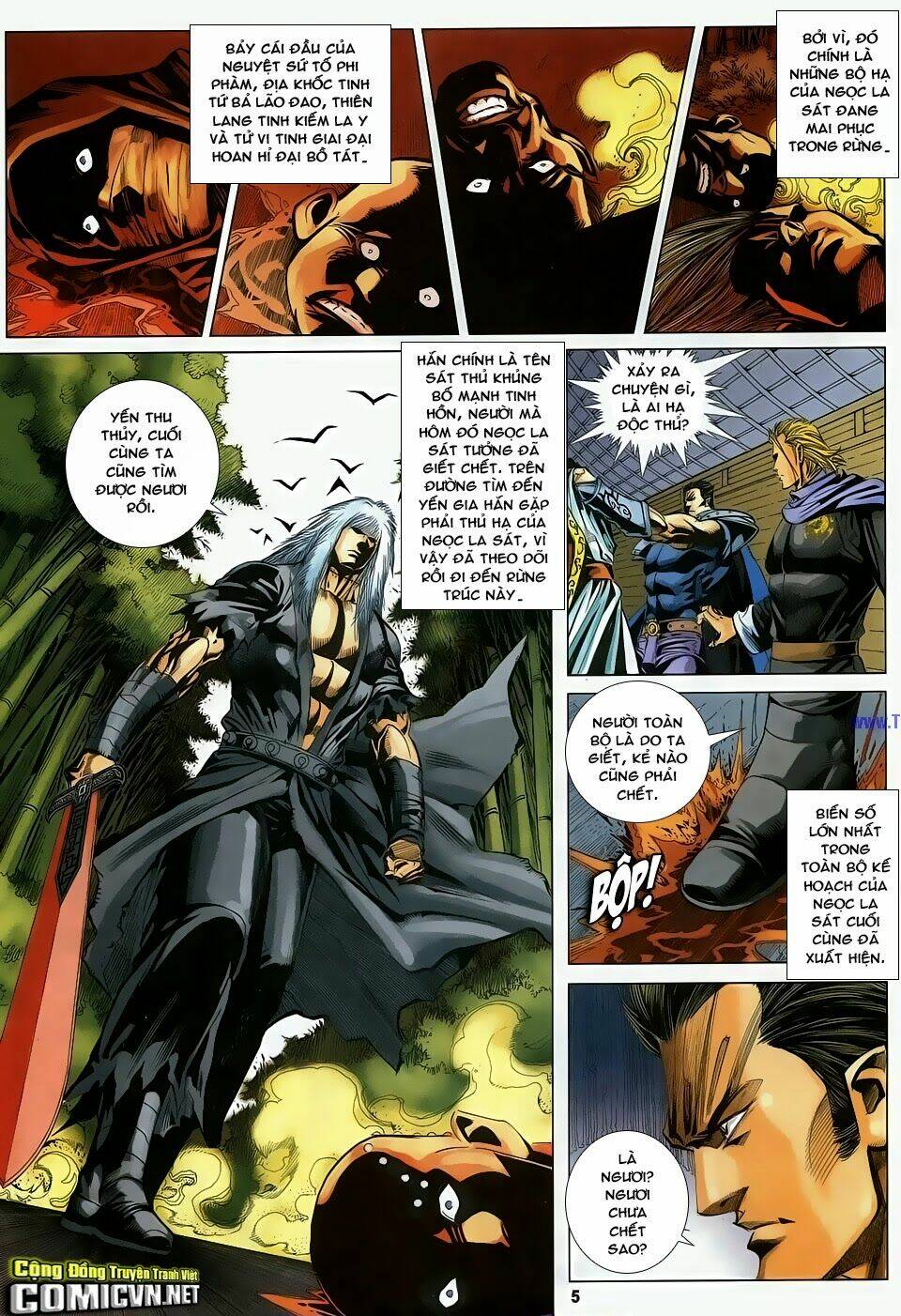 cổ long quần hiệp truyện chapter 85 5