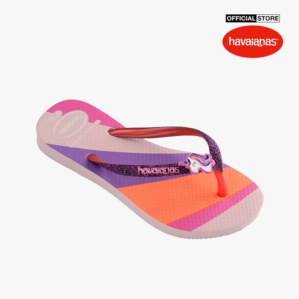 HAVAIANAS - Dép trẻ em Kids Slim Glitter II 4146123-5179