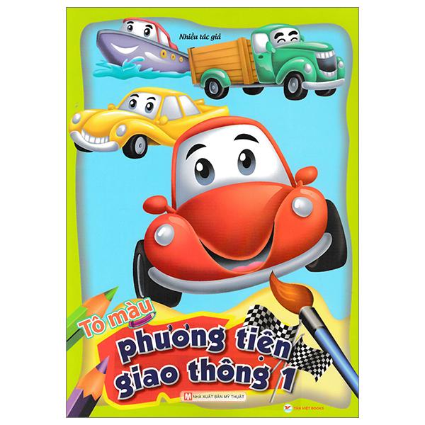 Tô Màu Phương Tiện Giao Thông - Tập 1