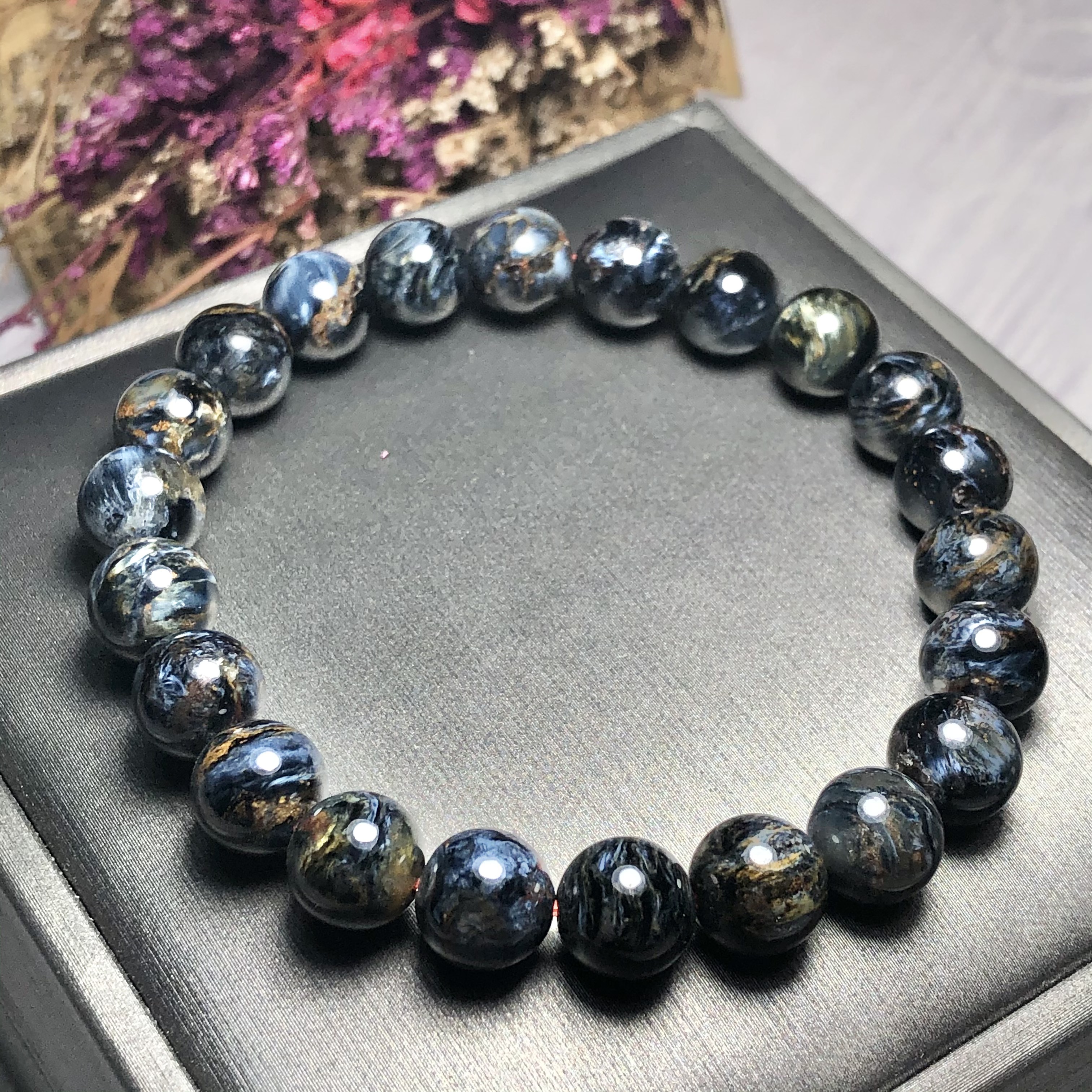 Vòng tay Giông Bão 8mm chuẩn 4A