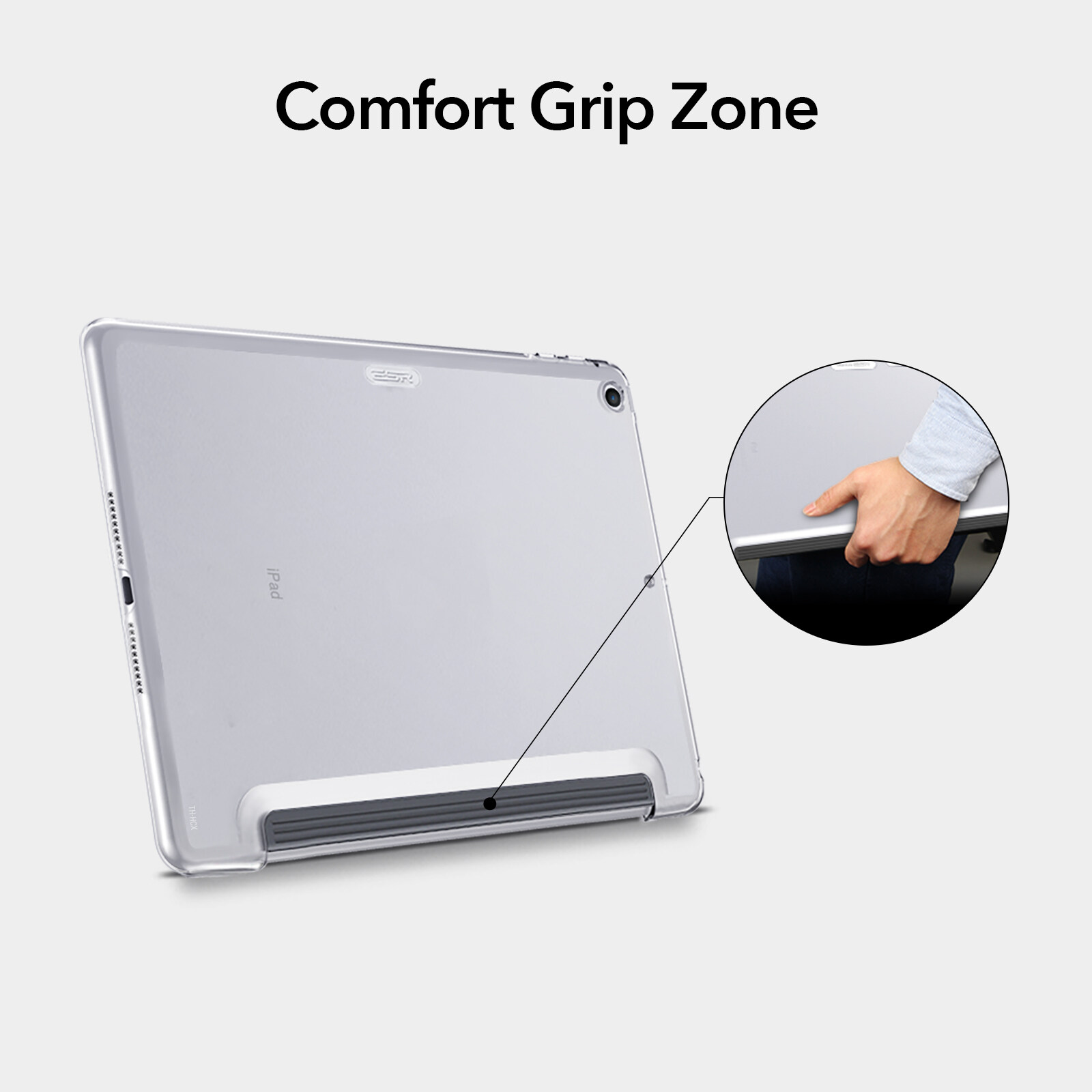 Ốp Case Trong Suốt ESR Ascend Ultra Clear dành cho Ipad Gen 7/8/9 10.2 inch- Hàng Chính Hãng