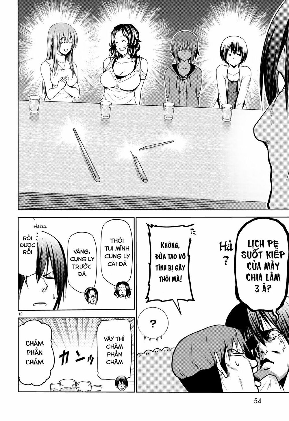 cô gái thích lặn - grand blue chapter 59 12