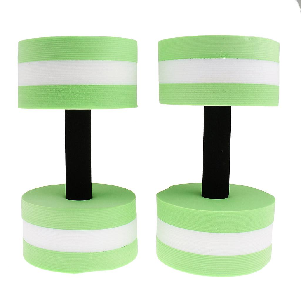 2x Water Aerobics Dumbbell Aquatic Barbell Fitness Pool Exercise