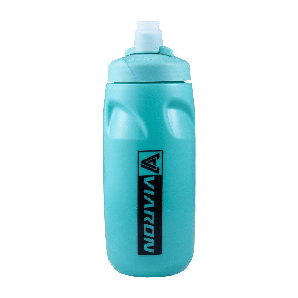 Bình Đựng Nước Bằng Silicon PP Siêu Nhẹ 650ML Chống Rò Rỉ Có Khóa Cho Xe Đạp Leo Núi