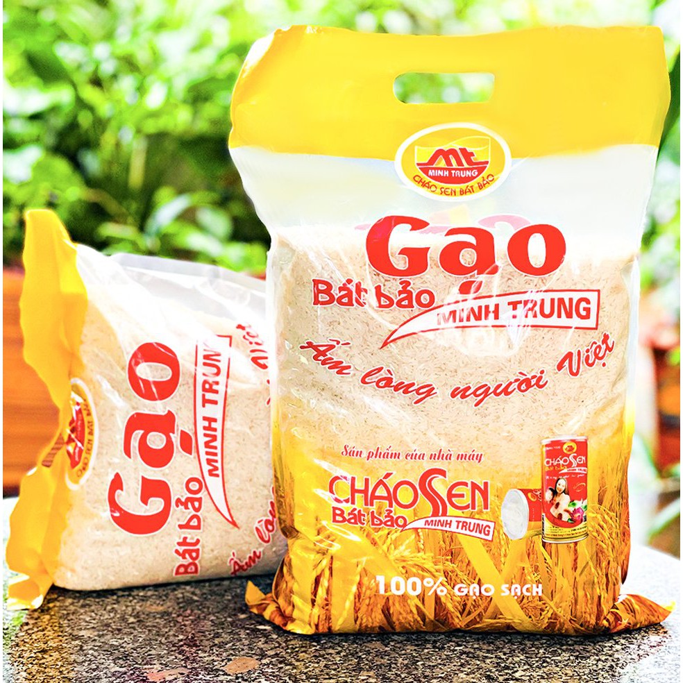 Gạo Bát Bảo Minh Trung 1 túi 5kg thơm ngon