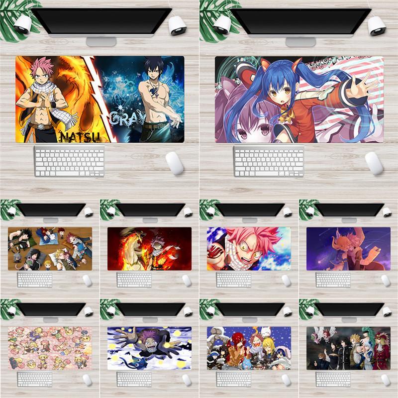 Miếng Lót Chuột Và Bàn Phím Máy Tính Chống Trượt In Hình Anime Fairy Tail 30x60cm