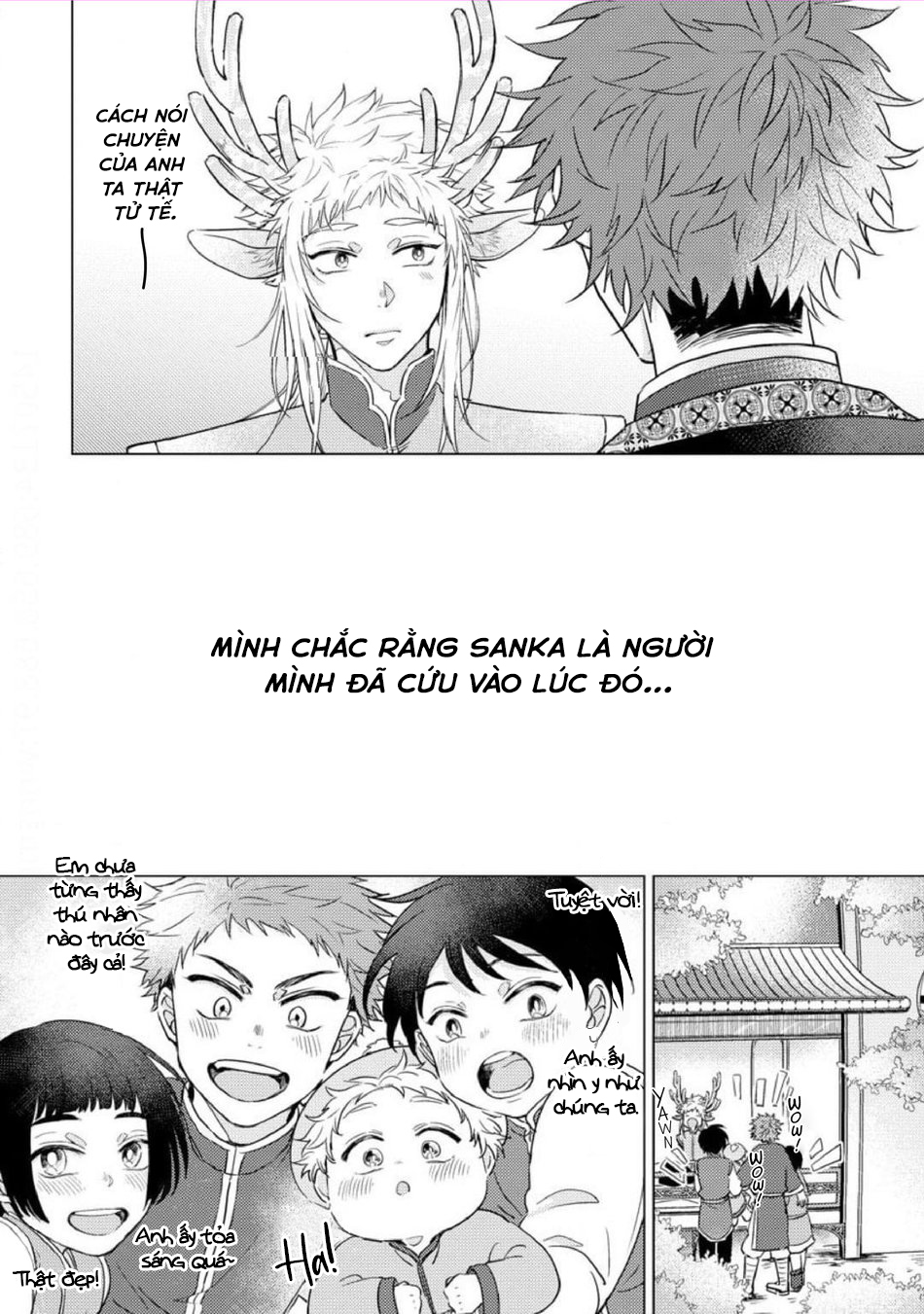 gặp gỡ em, thú nhân màu chàm trắng chapter 2 20