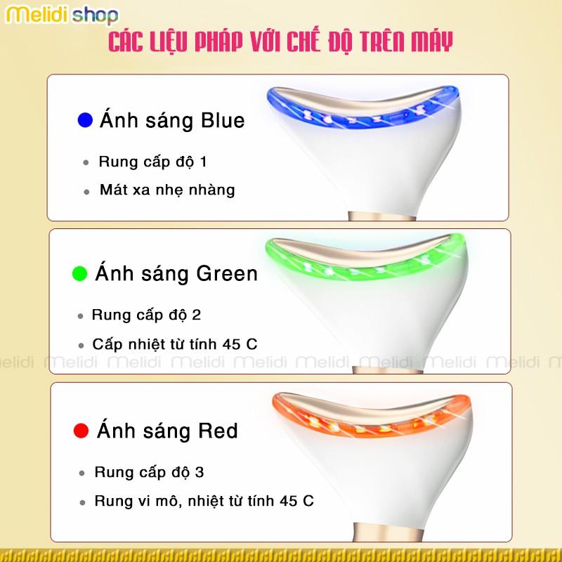 GENE 93S / 93A - Máy Mát Xa Nâng Cơ, Có Đèn Làm Nóng, Xóa Nếp Nhăn, Massage Mặt Chống Lão Hóa, Thư Giãn Cho Da