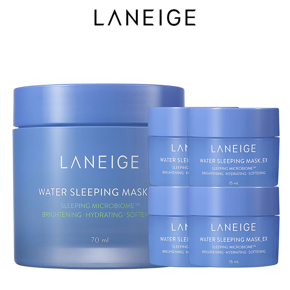 Bộ Mặt Nạ Ngủ Dưỡng Ẩm Laneige Water Sleeping Mask EX 70ml + 50ml