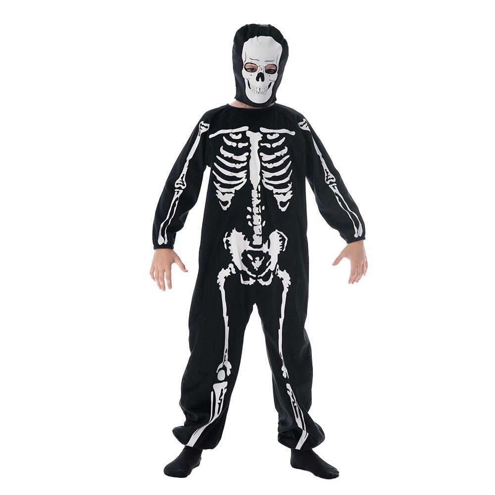 Đồ Hoá Trang Trẻ Em - Jumpsuit Skeleton Bộ Xương FT22980