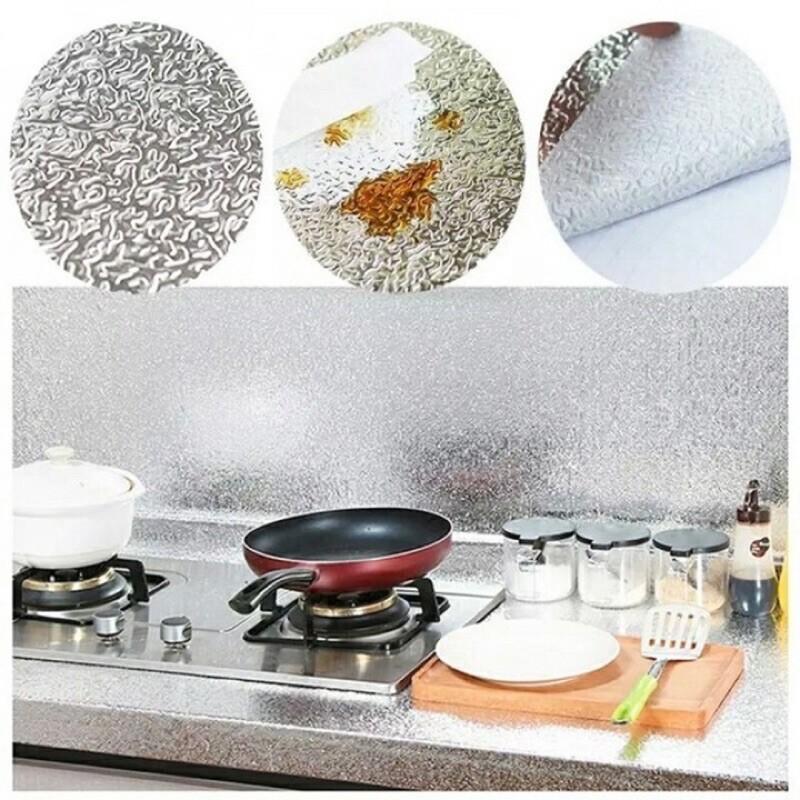 Cuộn Giấy Bạc Dán Bếp, Dán Tường Chống Thấm Cach nhiệt Tốt