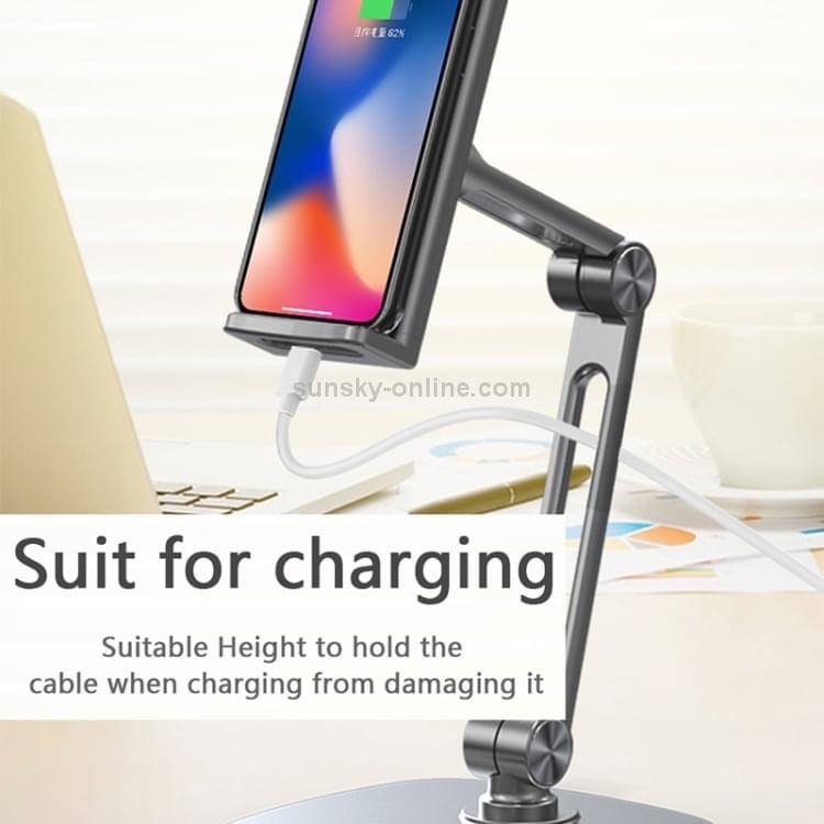 Giá Đỡ WiWu Giraffe Desk Stand ZM302 Dành Cho Ipad Chất Liệu Thép Không Rỉ, Xoay 360 Độ - Hàng Chính Hãng