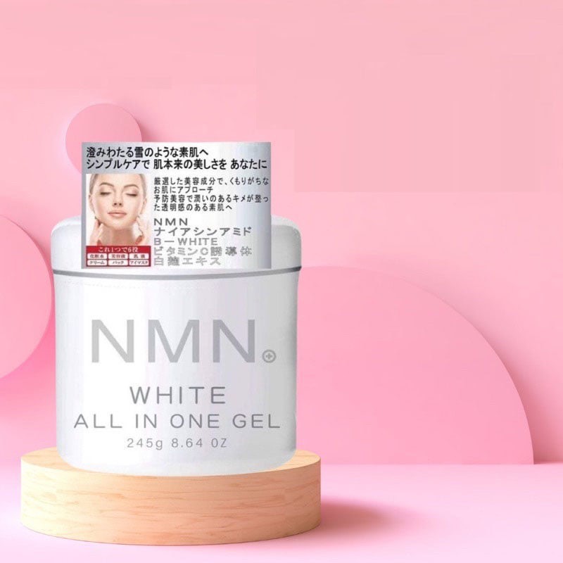 Kem Dưỡng Nmn White All In One Gel 245g Nhật Bản, Gel Dưỡng Nmn Giúp Da Căng Mịn Phục Hồi Da