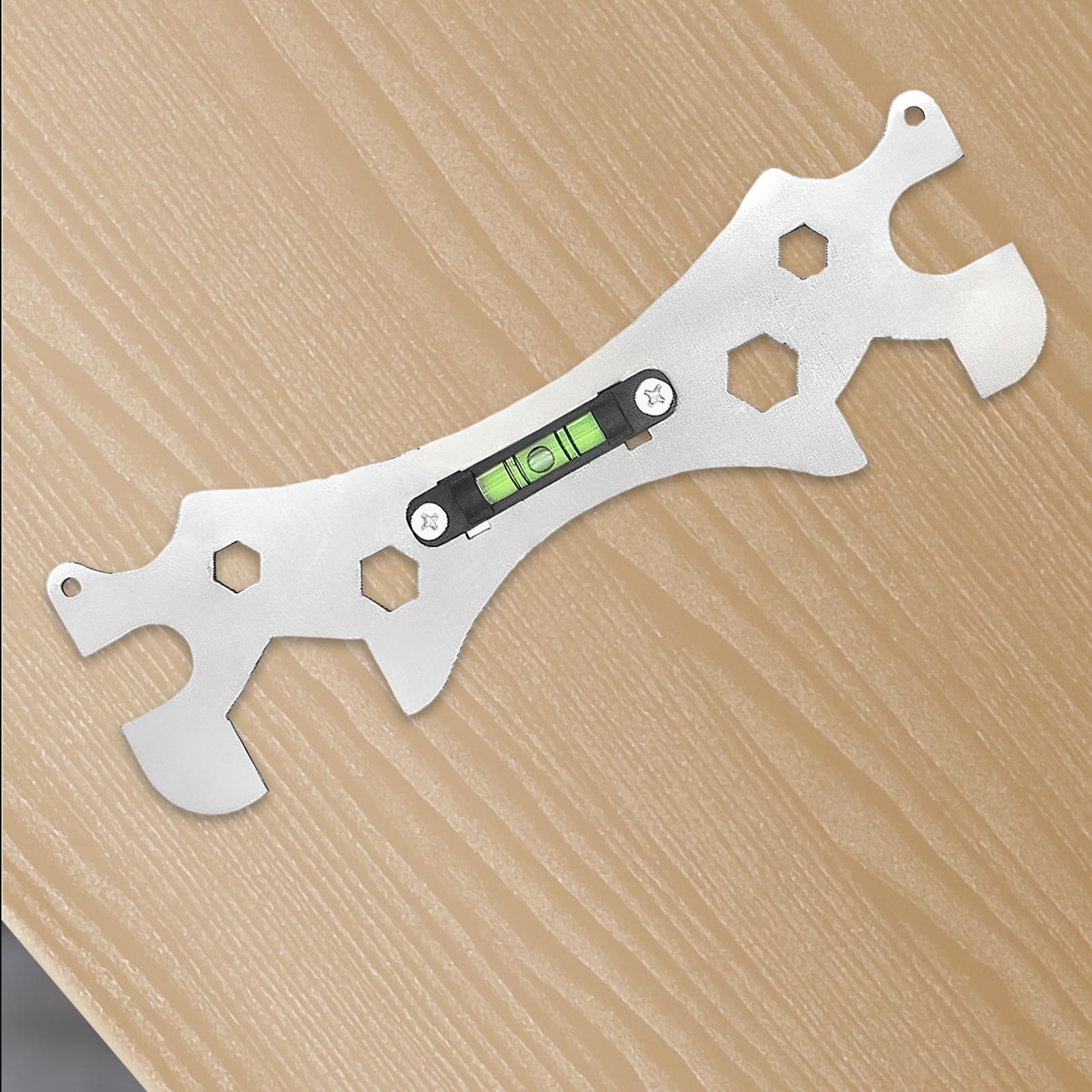 Angle Leveling Wrench with Level Level Wrench for Maintenance Pipe Alignment