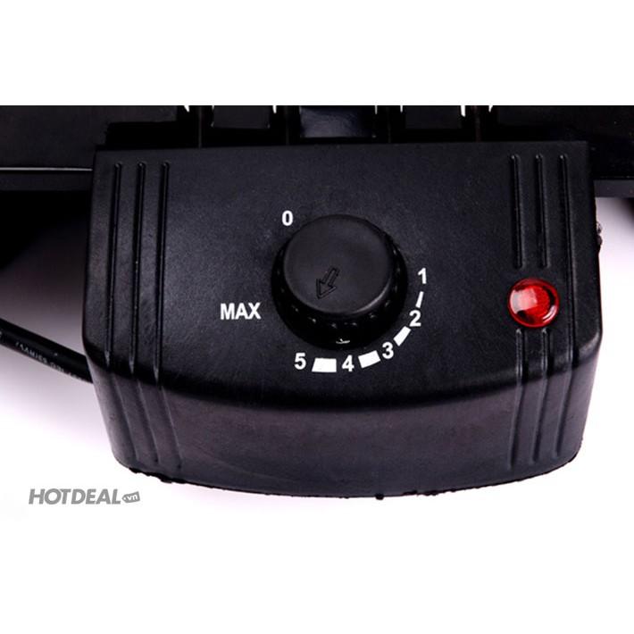 Bếp Nướng Điện Cao Cấp Electric Barbecue Grill HBK 2000W Không Khói, Tặng 1 Khăn Lau Cao Cấp - Bếp Nướng Đa Năng