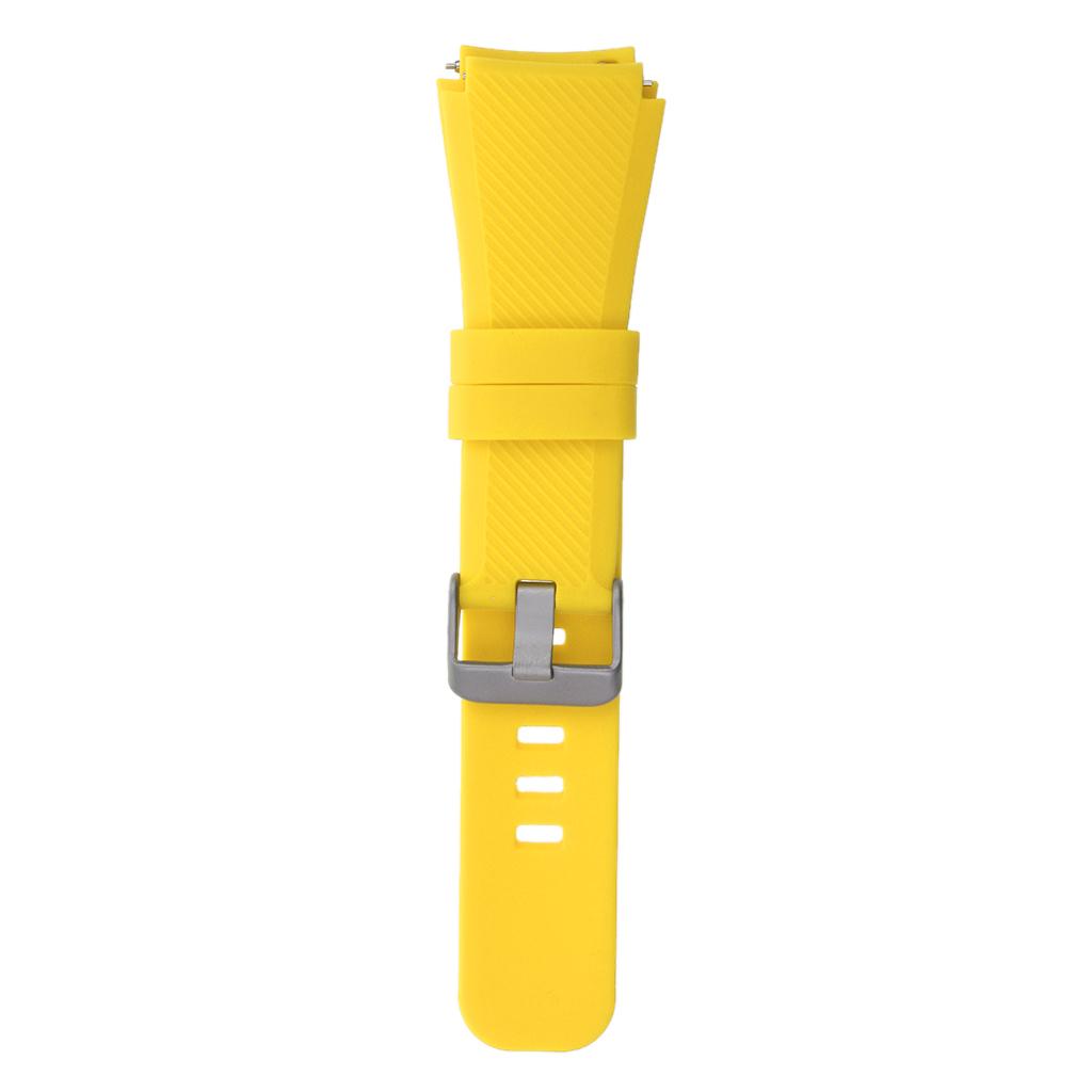 Silicoine Waterproof Fitness Sports Smart Wear Bracelet Strap Bandage Wristband with Metal Buckle for Samsung Gear S3 Classic Smart Watch