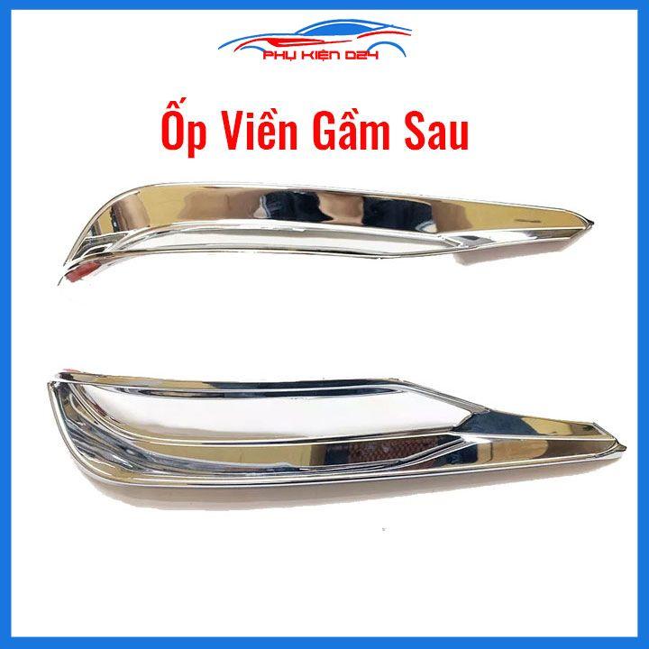 Ốp viền đèn gầm trước sau xe Avanza 2022-2023 mạ Crom chống trầy trang trí làm đẹp xe